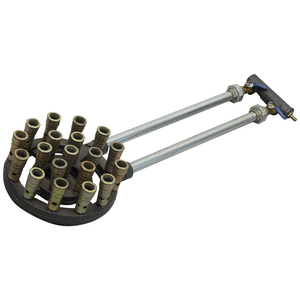 Lyroe Bestseller Neues Design 19-Brenner Gewerbliche Küchenausstattung Gusseisen-Gasherd - Product Image 3
