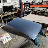 Toit ouvrant manuel inclinable et coulissant |   Toit ouvrant universel abordable pour voitures compactes avec ventilation haute performance et installation facile