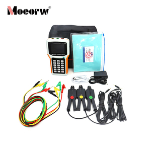 Testeur de puissance triphasé portable haute précision, analyseur de qualité de l'énergie, plage AC30-450V, garantie 1 an pour l'inspection électrique - Product Image 2