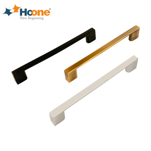 Poignée de meuble moderne Accessoires de quincaillerie en alliage de zinc haute dureté pour armoires, commodes, armoires, cuisines, tiroirs, boutons de porte - Product Image 1