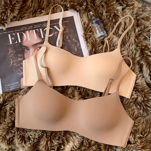 Sujetador de belleza para niñas Sujetador de espalda Sujetadores de Mujer sin bralette de acero Push up Sujetador de realce Maduro - Product Image 1