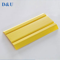 Cache-câbles en PVC jaune pour utilisation souterraine, câbles électriques enterrés, ATTENTION le long du tracé du câble