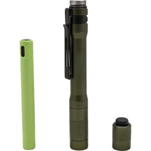 Lampe torche stylo <span class=keywords><strong>WUBEN</strong></span> PL01 étanche IP68, 650 lumens, 55 m, rechargeable par USB, en alliage d'aluminium, lumière de poche à focalisation réglable pour réparation et camping - Product Image 1