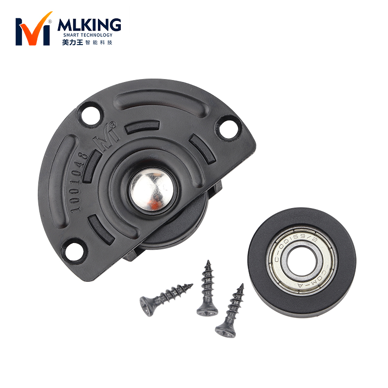 Высокое 48 мм Скрытое мебельное Колесико