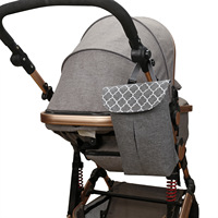 Portable voyage tissu organisateur pochette étanche bébé couche sac de rangement suspendu caractéristique imprimé maman soins infirmiers accessoires sac