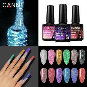 CANNI Nouveau <span class=keywords><strong>Vernis</strong></span> à Ongles Gel Luminescent dans le Noir Paillettes Flash Réfléchissant Gel Diamant Disco <span class=keywords><strong>Semi</strong></span> <span class=keywords><strong>Permanent</strong></span> <span class=keywords><strong>Vernis</strong></span> Gel UV Ememals - Product Image 3