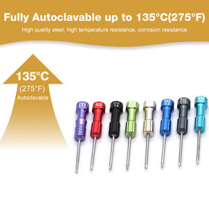 Zahnärztliches Universelles Manuelles Implantat-Schraubendreher-<span class=keywords><strong>Set</strong></span> Aluminium+420 Kleiner Handschraubendreher für Vielfältige Anwendungen - Product Image 4