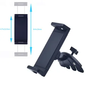 Suporte de fabricação universal, suporte ajustável para montagem de caça de carro para gps, telefone celular, tablet