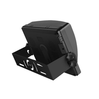 Monitor DVR terpisah LCD AHD 7 inci IPS 24V DC kamera cadangan mendukung 4 saluran dasbor truk Bus tipe layar TFT