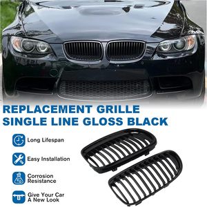 Parrilla Delantera E90 de Una Sola Pieza Compatible con <span class=keywords><strong>BMW</strong></span> Serie 3 E90 2009-2011 Sedán LCI <span class=keywords><strong>E91</strong></span> 328i 328xi <span class=keywords><strong>Touring</strong></span> LCI, ABS - Product Image 4