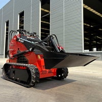 Nouvelle mini-chargeuse sur pneus, engin de terrassement, multifonctionnelle, diesel, usage agricole et domestique, mini-chargeuses sur chenilles