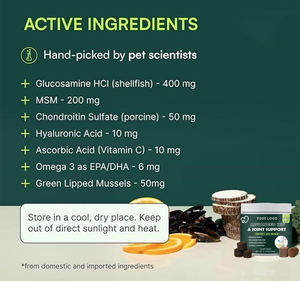 OEM 자체 브랜드 강아지 관절 소프트츄 힙&관절 지원 보조제 통증 및 염증 감소, 강아지의 이동성 향상 - Product Image 3