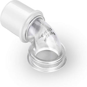 Accessoires pour masque nasal : coude, connecteur de tube incurvé pour coude de masque nasal pour <span class=keywords><strong>appareil</strong></span> anti-ronflement - Product Image 2