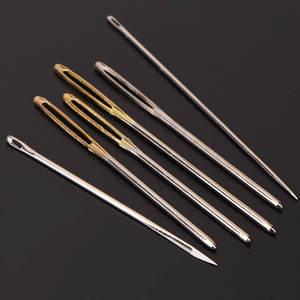 <span class=keywords><strong>Aiguille</strong></span> à ruban spécialisée pour tricot de pulls, à tête émoussée, à grand trou, pour fil à coudre à la main, pour le bricolage - Product Image 2