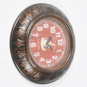 Horloge murale en bois décorative pour la maison, 27,7*27,7 cm, meilleur <span class=keywords><strong>prix</strong></span>, décoration moderne, salon, horloge murale ronde durable - Product Image 2