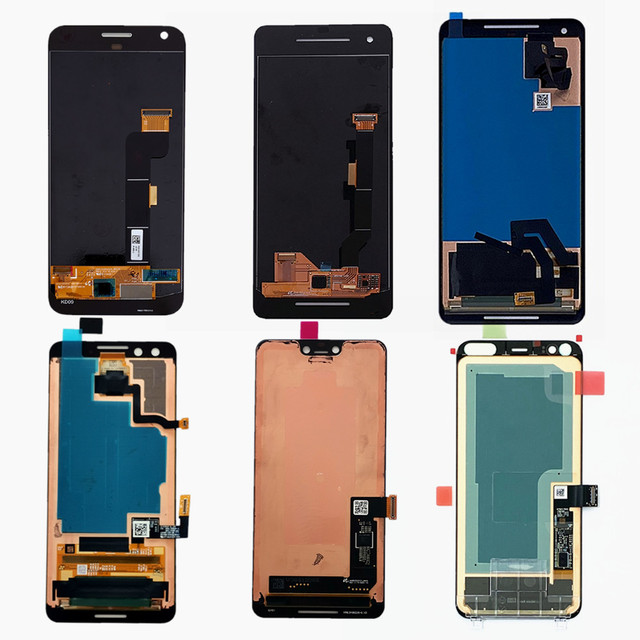 MF High Quality Mobile Phone Touch Screen for Google Pixle2 I Pixel 2XL Hub A3 3 Screen Lcd Glass Screen for google Pixel 4 LCD