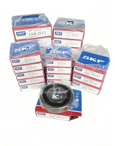 ลูกปืนร่องลึกแบบซีลยาง 6201 6202 6203 6204 6205 สำหรับอุปกรณ์อุตสาหกรรมความเร็วสูงและเสียงรบกวนต่ำ - Product Image 2