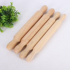 Ensemble de rouleaux à pâtisserie en bois 5.0*404.5*404.2*404.0*40 pour la pâte, la pizza, les outils de cuisson, outil de cuisine écologique - Product Image 1