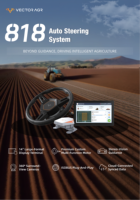 Sistema de Navegación Autoguiado para Tractor Huida 812 818, Sistema de Navegación con Piloto Automático GPS RTK para Tractor Agrícola