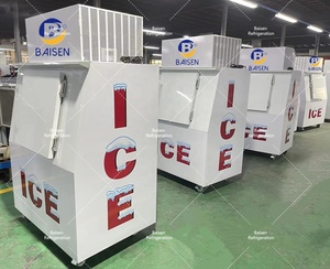 Công nghiệp Ice Cube tủ đông tủ lạnh hiển thị tuyết Ice Cube Maker cá Ice Cube Máy merchandiser - Product Image 4