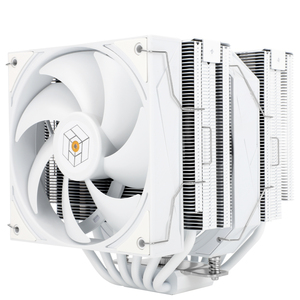 Enfriador de CPU Thermalright RP130 BLANCO, 158 mm de Altura, Doble Torre, 6 Tubos de Calor, Radiador de Aire Totalmente Blanco, Royal Pretor 130 BLANCO, Thermalrig - Product Image 4