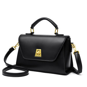 Hot Sale Women's Square Shoulder Bag <b>Small</b> <b>Bucket</b> Handbag PU Leather Zip Closure Single Strap Fashion Travel Cosmetic Organizer - Product Image 2