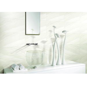 Azulejos de Pared de Cerámica para <span class=keywords><strong>Cocina</strong></span> y Baño, Estilo Moderno, 30x60, Diseño Ondulado <span class=keywords><strong>Blanco</strong></span>, para Villa o Apartamento, Antideslizantes, Aislantes del Calor, Resistentes al Fuego - Product Image 3