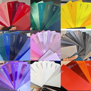 Haute brillance automobile bleu Wrap Film vinyle voiture rouleau Air bulle sans emballage avec des outils - Product Image 4