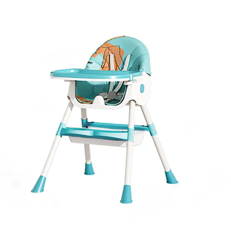 Kids chair multifunction Baby Dining high Chair adjustable Feeding highchair for Kids eating Seat Portable cushion cover