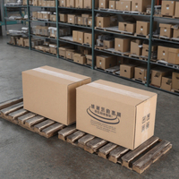 Boîte en carton ondulé super résistant, réutilisable, pour déménagement