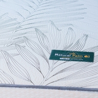 Matelas lit King Size de qualité supérieure Matelas à l'huile de palme avec logo personnalisable Matelas en mousse Fabricant vietnamien à prix compétitif
