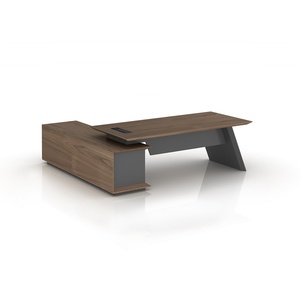 China Modern <b>Table</b> boss Escritorio Oficina <b>Office</b> Furniture l Shaped Luxury Executive Desk - Product Image 4