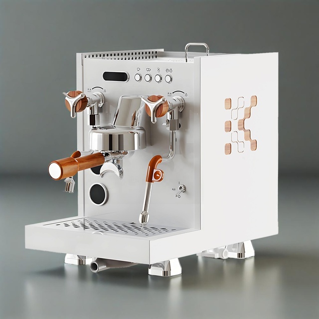 Professional Household Convenient PTC Constant Temperature Boiling Head Commercial Semi Automatic Espresso Coffee Machine