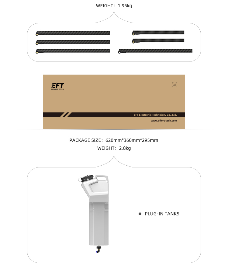 EFT G630 30L Agriculture Drone, EFt EFT Electronic Technology Co , Ltd; WWuellort-tech