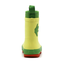 Bottes de pluie mi-mollet personnalisées pour enfants, en caoutchouc naturel et néoprène, toutes saisons, imperméables, motif grenouille de dessin animé, pour enfants