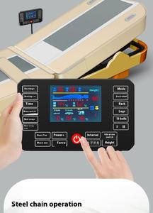 Ensembles de rouleaux de jade 13 de jade chauds les plus vendus Masseur électrique chauffant contrôlé par AI Alliage d'aluminium en bois pour lit de <span class=keywords><strong>massage</strong></span> corporel - Product Image 2
