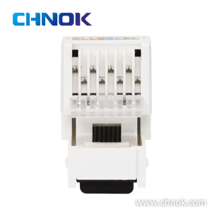 128 <span class=keywords><strong>RJ45</strong></span> UTP Cat6 8P8C 90 degrés plaqué or 6m Matériel PC Prise Keystone DP-KJ-9155 Télécommunications 568A/568B Sans outil - Product Image 6