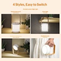 Lampe de chevet portable transfrontalière à LED, protection oculaire, rétractable, pour extérieur, avec batterie intégrée et commande tactile