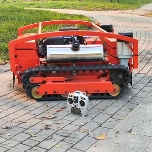 900mmブラシカッターロボット芝刈り機608cc自動芝刈り機ゼロターングラストリマーリモコン芝刈り機