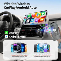 Dispositivo Dongle Car Play, Adaptador Wifi Inalámbrico USB Carplay Android Auto para iOS