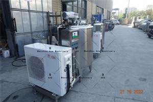 Machine de refroidissement automatique de fonction d'agitation de réservoir de refroidissement de lait d'acier inoxydable pour l'usage de ferme laitière Kirghizistan Ouzbékistan - Product Image 4