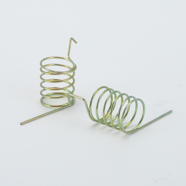 Heli Customizable Twist Angles Low-Profile Design Torsion Spring Alloy Steel Double Helix