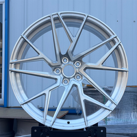 Jantes monobloc forgées 18 19 20 pouces en alliage d'aluminium brossé et poli 5x112 5x120 pour M3 M4 M5 M8 C63 E63 S63 RS4
