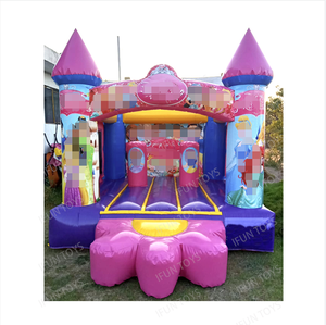 Mini Size Beauty Pink Princess Jumping Castle Inflatable <strong>Baby</strong> <strong>Girl</strong> <strong>Bouncer</strong> Commercial Grade Bounce Houses - Product Image 1