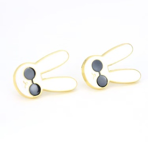 Fabricación de insignia de metal sin mínimo, Pin de esmalte duro de dibujos animados de Anime con purpurina chapada en oro rosa, Pin de solapa suave, Pin de esmalte personalizado - Product Image 2