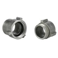Kopling Selang Pemadam Kebakaran Fleksibel dari Paduan Aluminium 1-1/2" 2-1/2" Fitting NH/NST Adaptor Pin Lug Ringan Standar NFPA untuk Kelas A/B