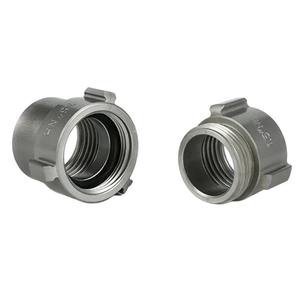 Raccord flexible en alliage d'aluminium pour tuyau d'incendie 1-1/2" 2-1/2" avec raccord NH/NST, adaptateur léger à broches, norme NFPA pour les classes A/B - Product Image 5