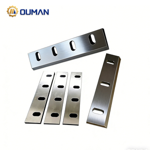 Lames de cisaille guillotine personnalisées, composants d'engrenage pour la découpe industrielle du métal, broyeur de plastique, lame HSS - Product Image 1