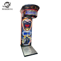 Machine de jeu d'arcade de boxe, sport électronique de rue, machine distributrice de sacs de frappe à pièces à prix abordable