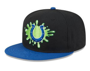 Gorras Deportivas Bordadas del Equipo de Fútbol Americano de los Indianapolis <span class=keywords><strong>Colts</strong></span>, Novedad al por Mayor 2025, Gorras de Béisbol con Cierre a Presión para Adultos - Product Image 5